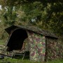 Trakker DPM Tempest Brolly 100 Skull Cap On The Bank