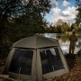 Trakker Tempest 150 Bivvy Aquatexx EV 1.0 Skull Cap In use 2