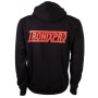 Tronixpro Classic Black & Red Fishing Hoodie Back