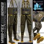 Vass-Tex 3300-70E Breathable Chest Waders Khaki