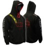 Vass Black/Red Hoody with Yellow Printed Strap
