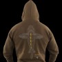 Vass Carp Rising Hoodie - Khaki 2