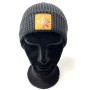 Vass Organic Cotton Honeycombe Beanie Black 1
