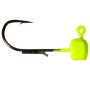 Z-Man Micro Finesse ShroomZ Fishing Jigheads Chartreuse 2