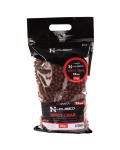 Advanta N-Fused Spicy Crab Shelf Life Fishing Boilies 12mm