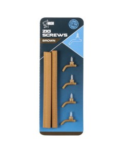 Nash Zig Screws Brown