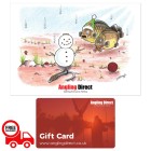 AD Snowman Rig Christmas Gift Card