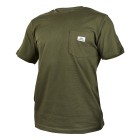 Fortis Minimal Pocket Olive Fishing T-Shirt