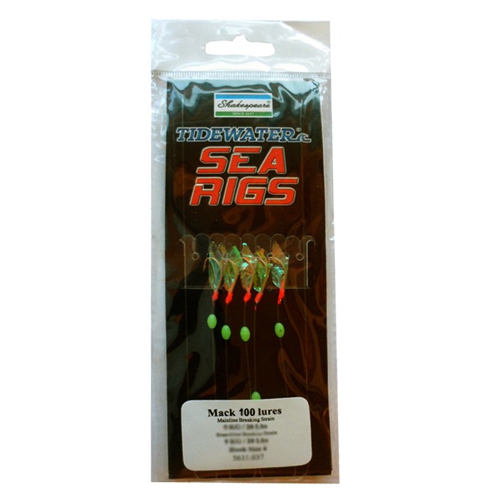 Shakespeare Mack 100 Lure Packaging