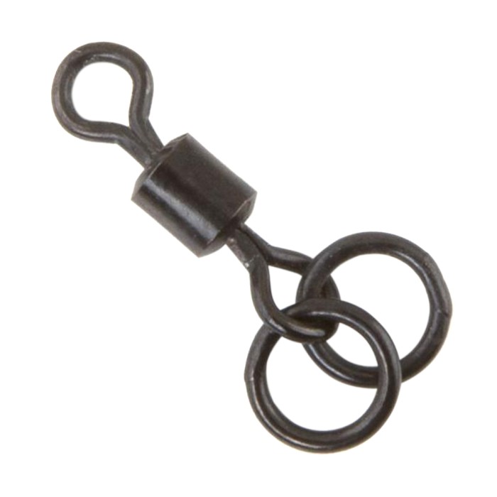 Fox Edges Double Ring Swivel Close Up 1