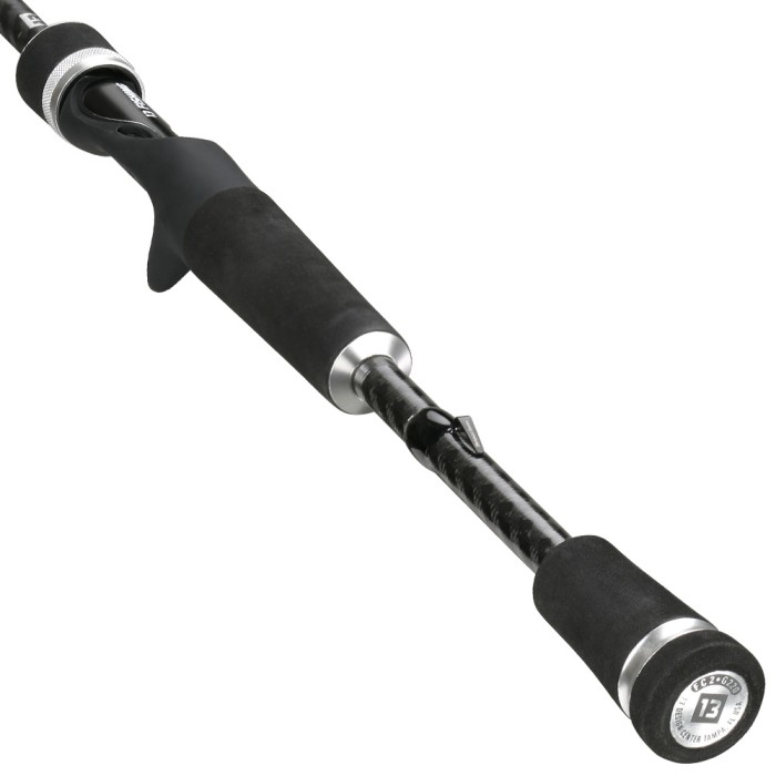 13 Fishing Fate Black Casting Rod Reel Seat & Butt