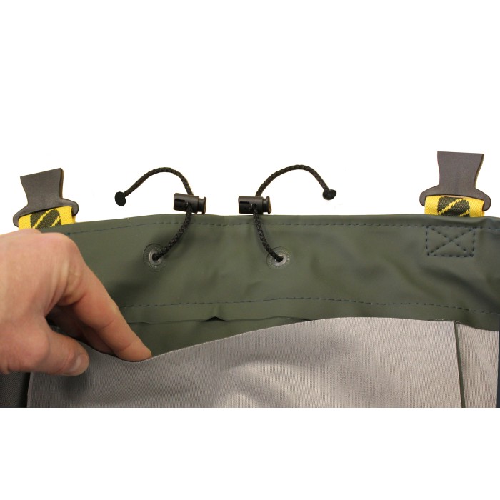 Vass 700E Nova Heavy Duty PVC Chest Wader Waist Material