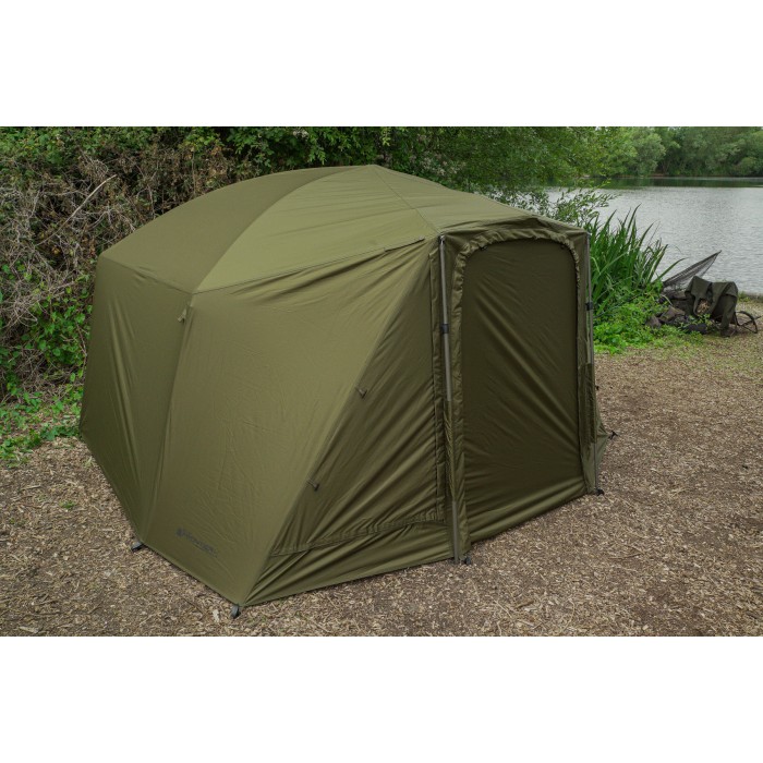 Fox Frontier X Fishing Bivvy Overwrap In Use 1