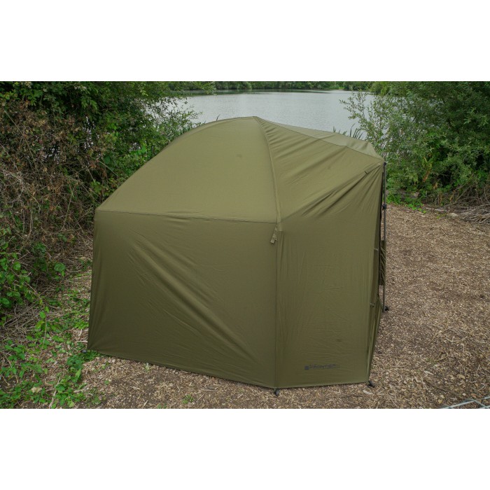 Fox Frontier X Fishing Bivvy Overwrap In Use Side