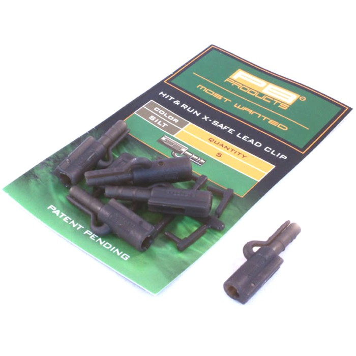PB Products Hit & Run X-Safe Fishing Lead Clips Silt