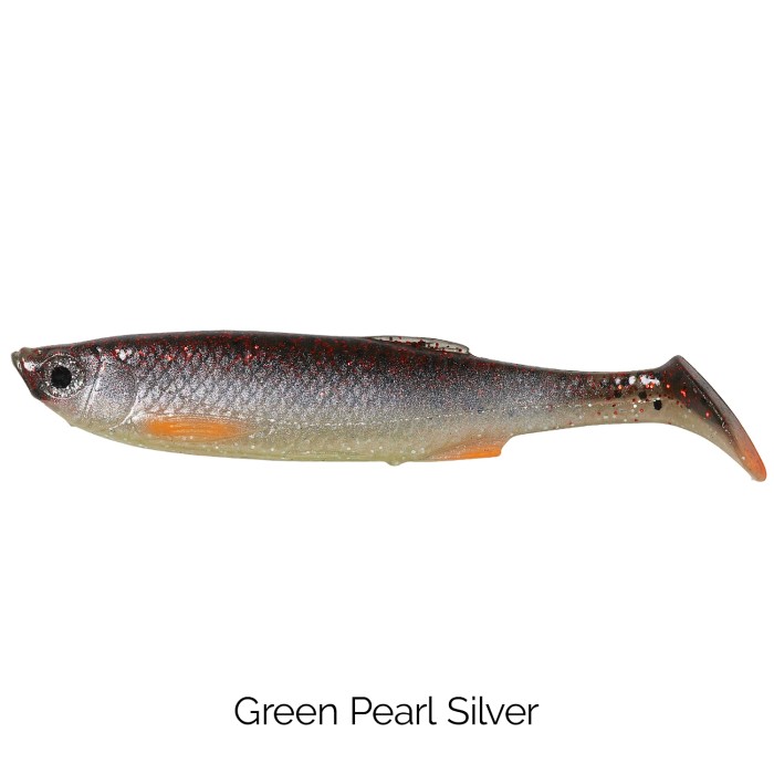 Savage Gear LB 3D Bleak Paddle Tail Green Pearl Silver