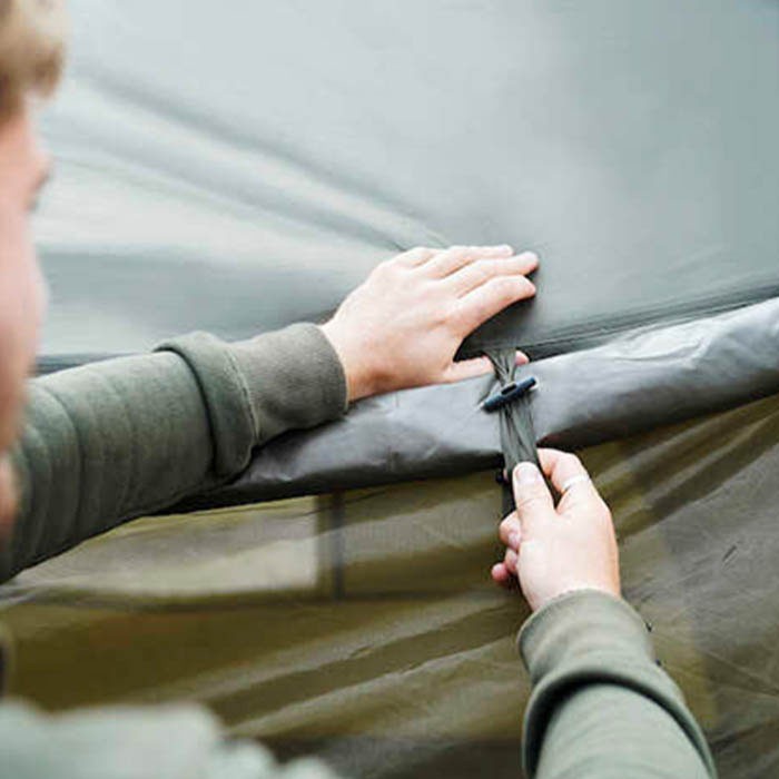 Avid Carp Fishing Screen House 3D Close Up Assembly