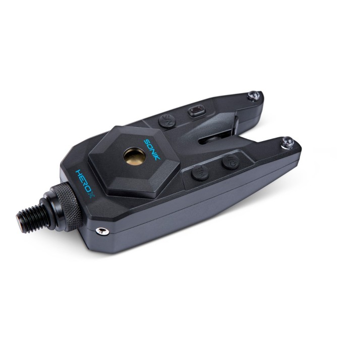Sonik HeroX Blue Bite Alarm Set 3+1 Inc Bivvy Light