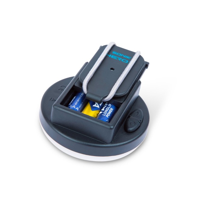 Sonik HeroX Blue Bite Alarm Set 3+1 Inc Bivvy Light