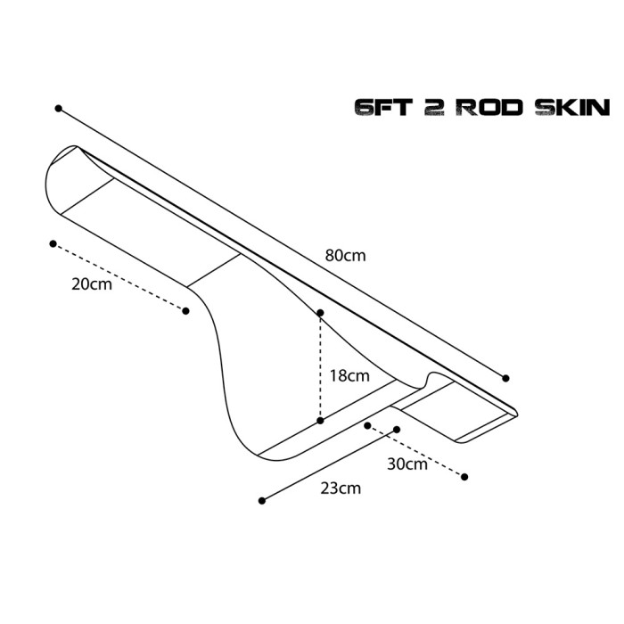 Nash Scope OPS Hi Protect Rod Skin - 2 Rod