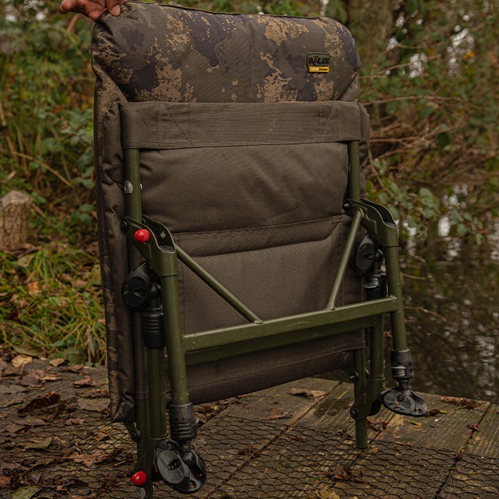 Solar Undercover Guest Camo Fishing Chair Folded 1