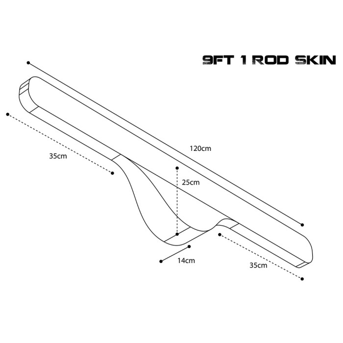 Nash Scope OPS Soft Protect Rod Skin - 1 Rod