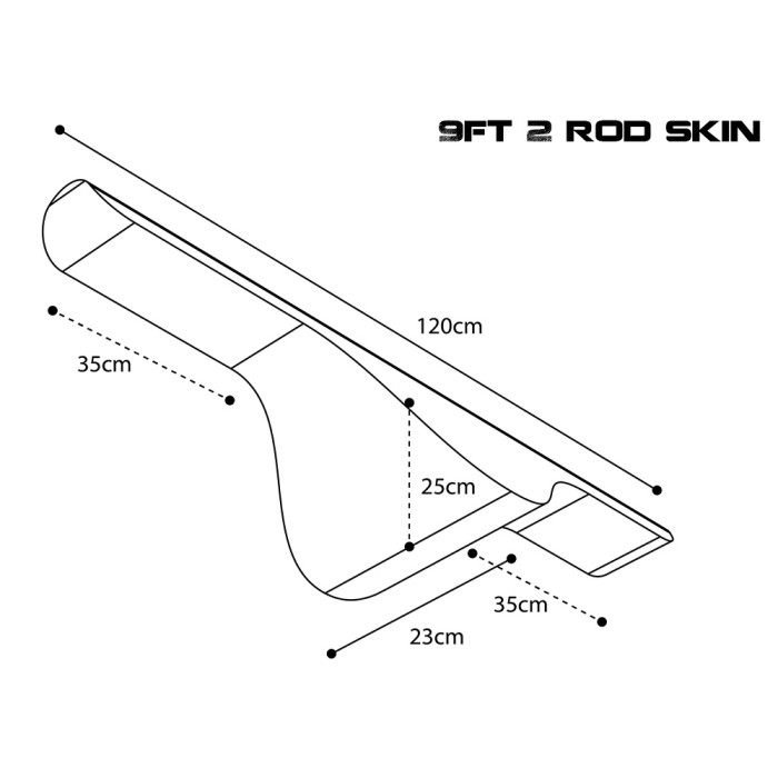 Nash Scope OPS Hi Protect Rod Skin - 2 Rod