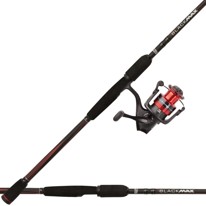 Abu Garcia Black Max Rod & Reel Spinning Combo