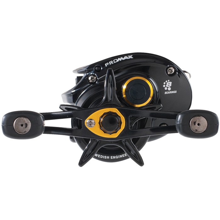 Abu Garcia Pro Max Multiplier Reel Side