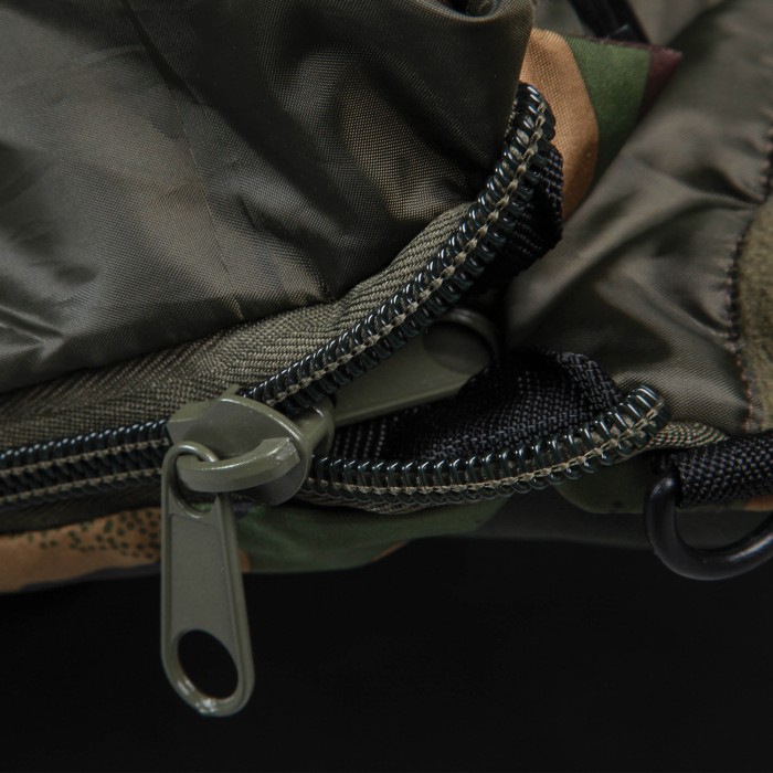 Advanta Discovery CCX5 5 Season Sleeping Bag Close Up Zips