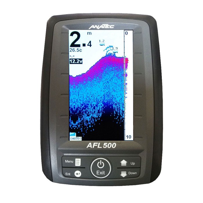 Anatec Maxboat Catamaran Oak + DEVO7 Lithium Battery + ALF500 Fishfinder 1