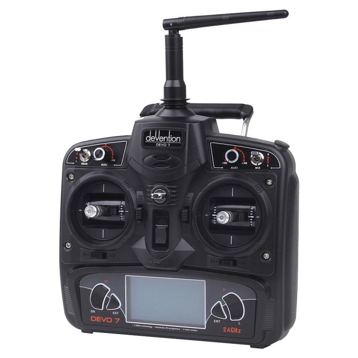 Anatec Maxboat Catamaran Oak + DEVO7 Lithium Battery Remote