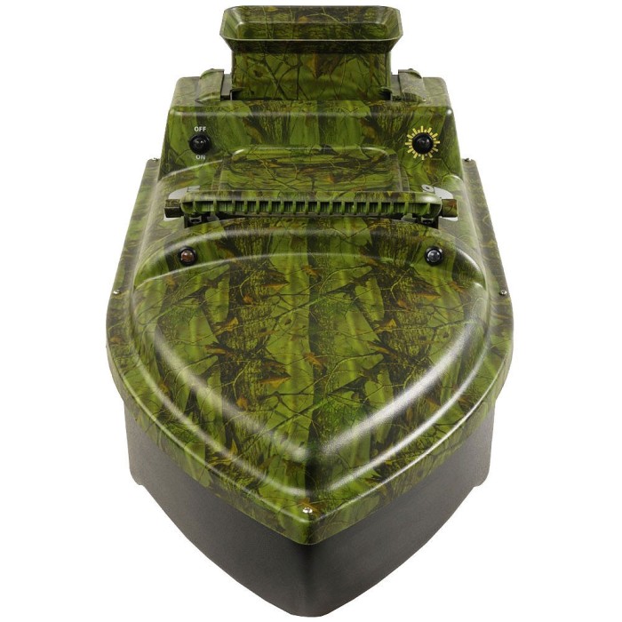 Anatec Single Hull S Camou Oak Bait Boat Front