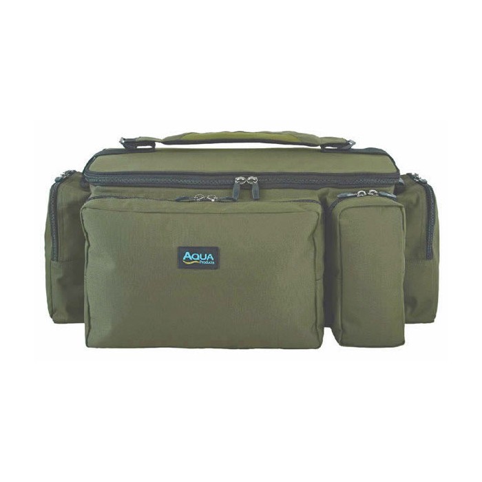 Aqua Black Series Barrow Bag Pockets