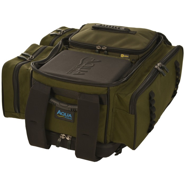 Aqua Black Series Deluxe Roving Fishing Rucksack Table Top
