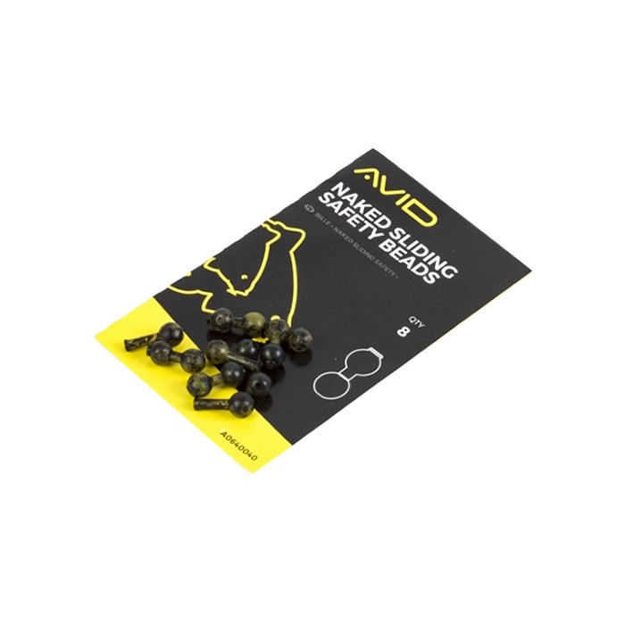 Avid Carp Naked Sliding Safety Beads