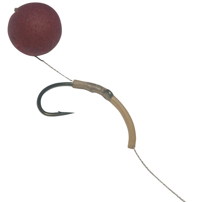 Avid Carp Rig Kickers Extended Curve In Use