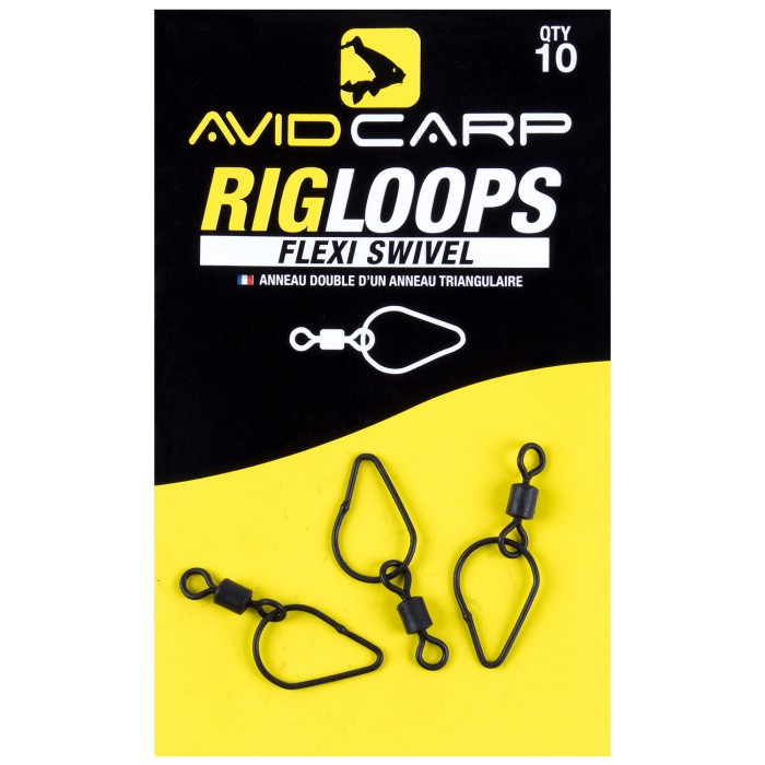 Avid Carp Rig Loops Flexi Swivel