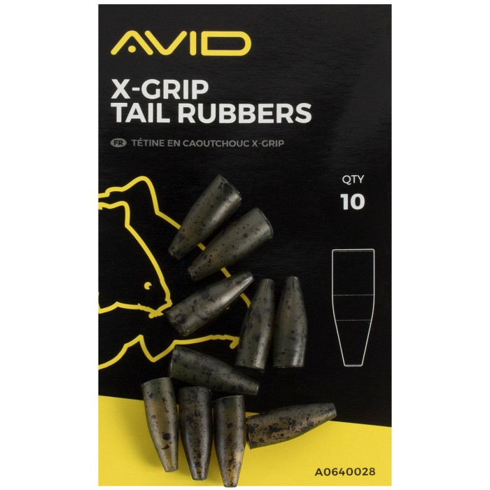 Avid Carp X-Grip Tail Rubbers
