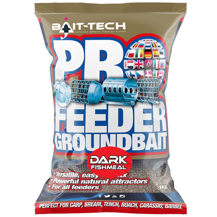 Bait-Tech Pro Feeder Dark Groundbait 1kg
