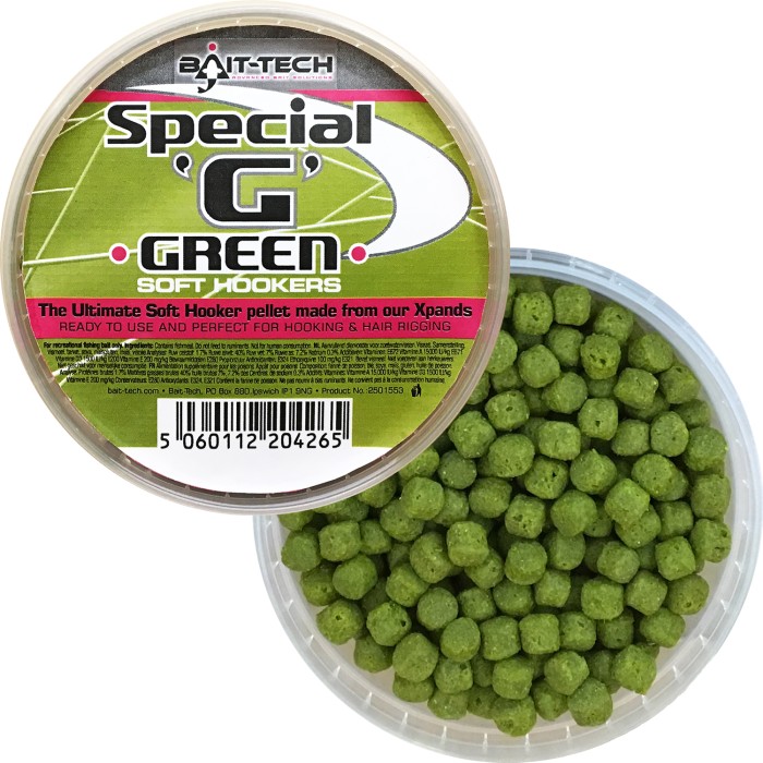 Bait-Tech Special G Soft Hookers Green