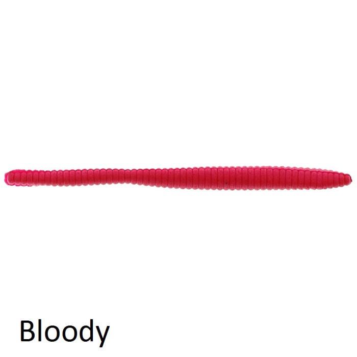 Berkley Gulp! Floating Trout Worm Bloody