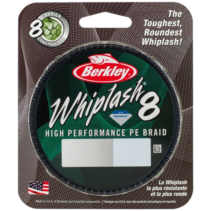 Berkley Whiplash 8 Braid Crystal 300m Packaging