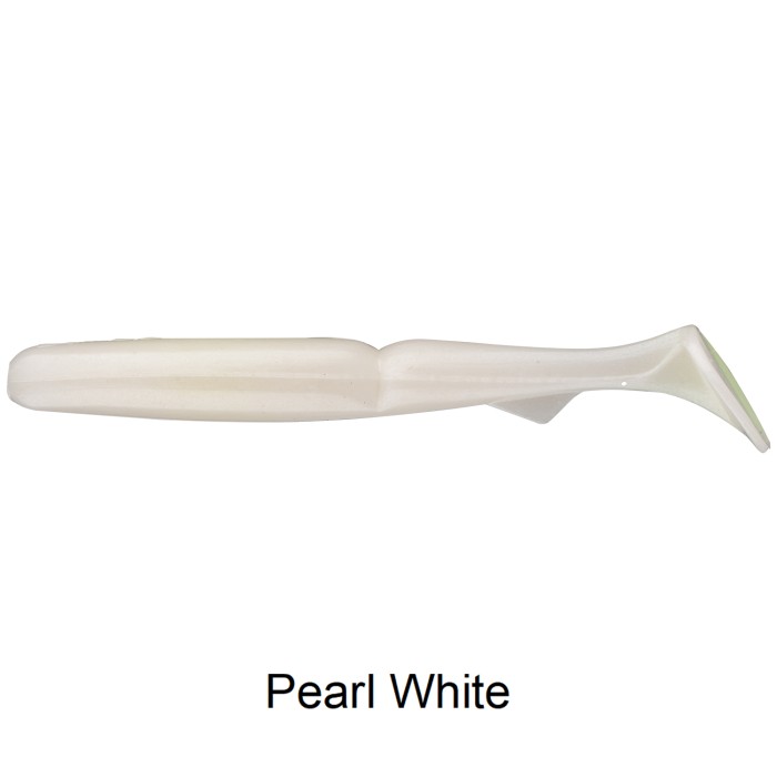 Biwaa TailgunR 2.5in Swimbait Pearl White