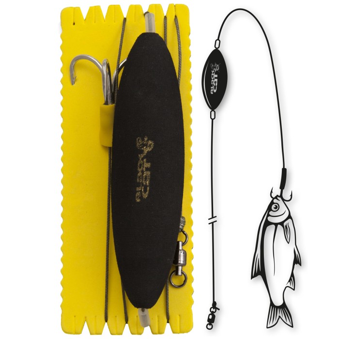Black Cat U-Float Rig Treble Hook Example