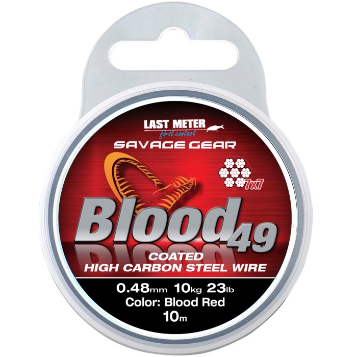 Savage Gear Blood49 Carbon Steel Wire