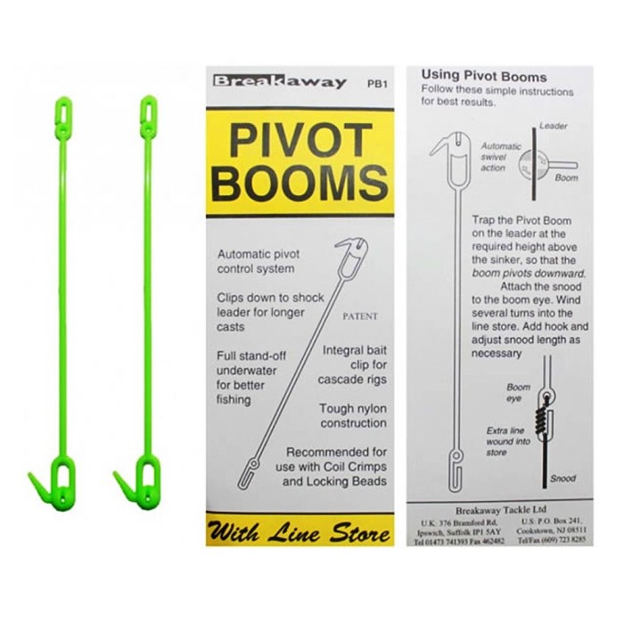 Breakaway Pivot Booms