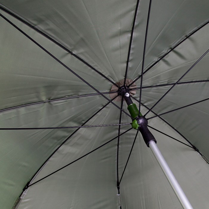 Ultimate Rain-Lok 50inch Green Brolly Close Up 1