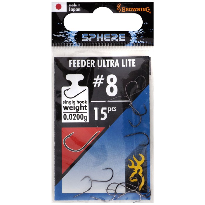 Browning Sphere Feeder Ultra Lite Hooks Packet