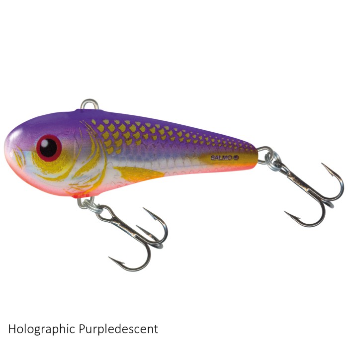 Salmo Chubby Darter 4cm Sinking Lure Holographic Purpledescent